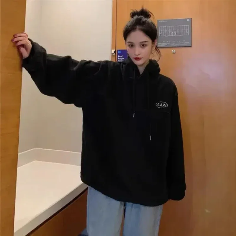 Arazooyi осенне-зимняя толстовка с капюшоном - Фотография_5