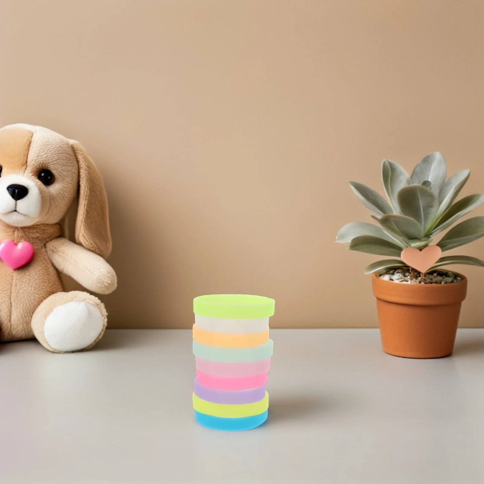 Светящиеся в темноте силиконовые браслеты - Фотография_6