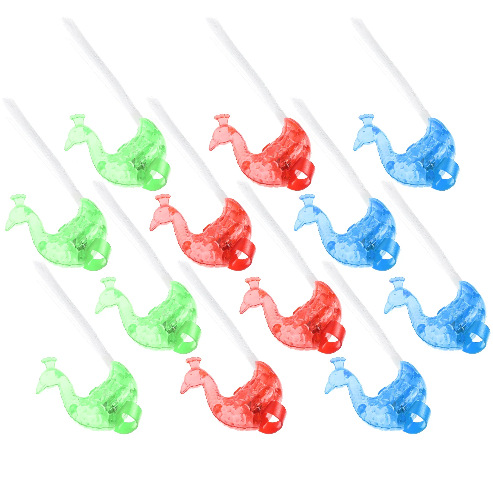 Оптоволоконные фонари в виде павлина - Фотография_3