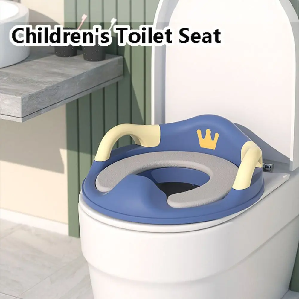 Детское сиденье для унитаза с узором короны - Фотография_3