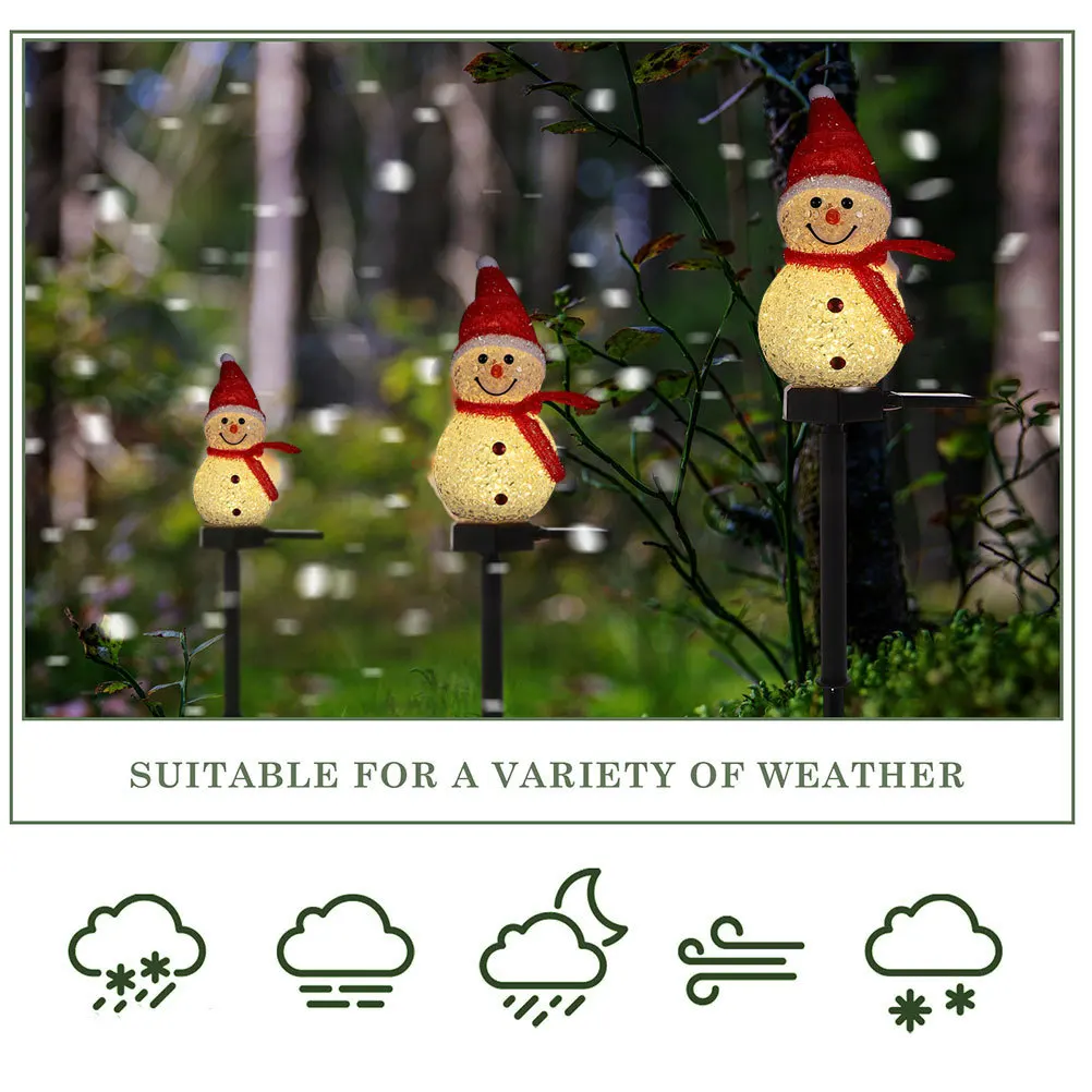 Солнечная лампа в виде снеговика - Фотография_2