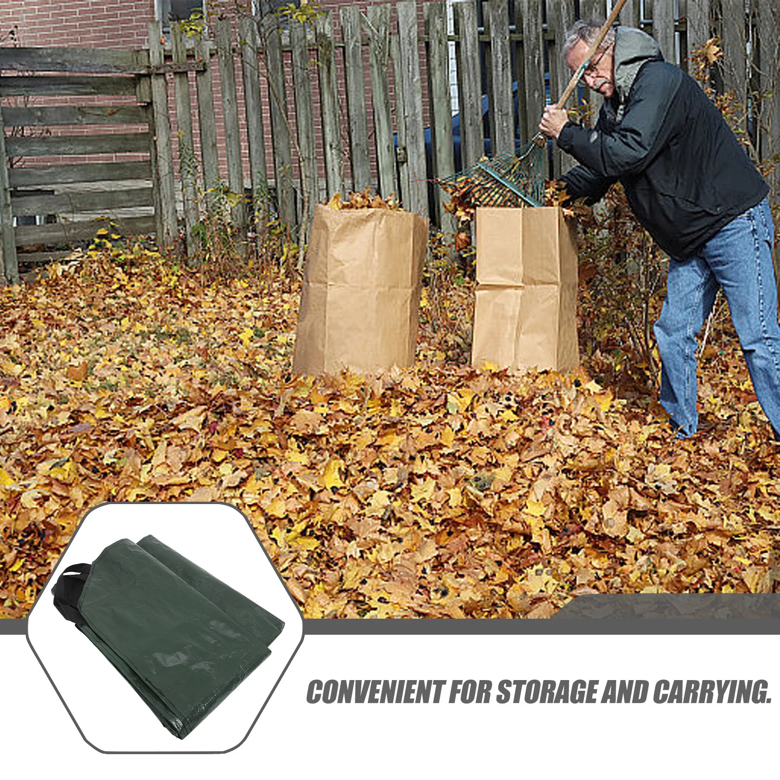 Садовая большая сумка многоразовый - Фотография_5