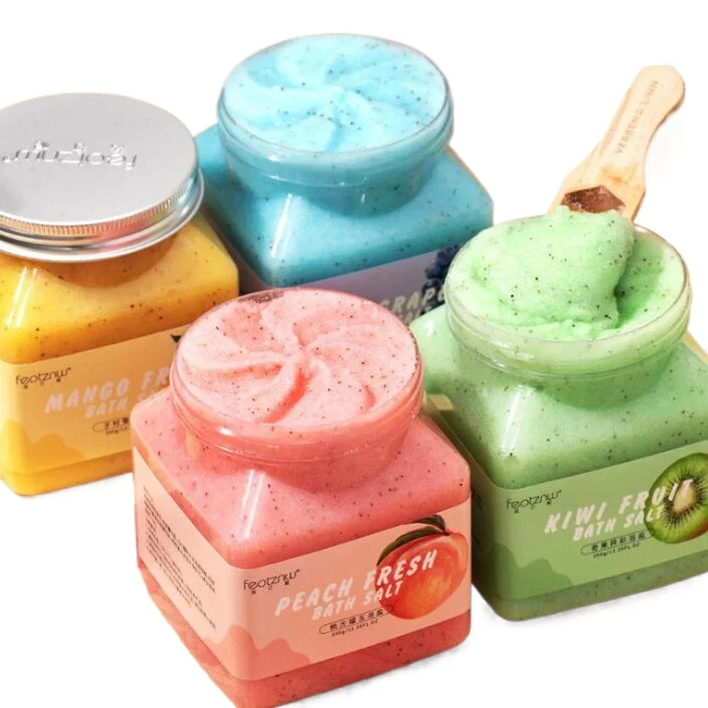 Скраб для тела с большой бутылкой 350 г - Фотография_2