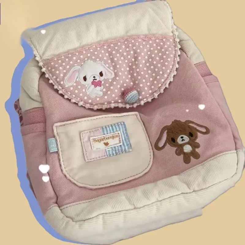 Y2k рюкзак с бантом и кроликом