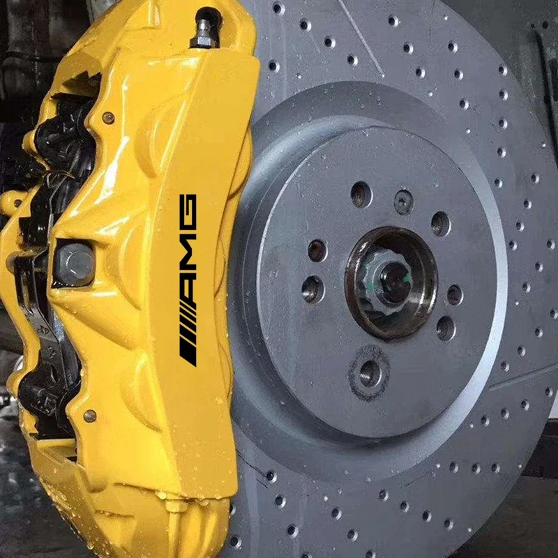 1 комплект, наклейка на автомобильный тормозной суппорт - Фотография_6