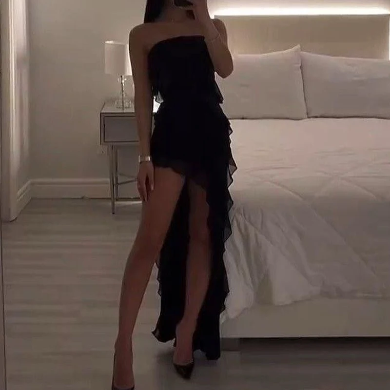 Женское сексуальное мини-платье - Фотография_4