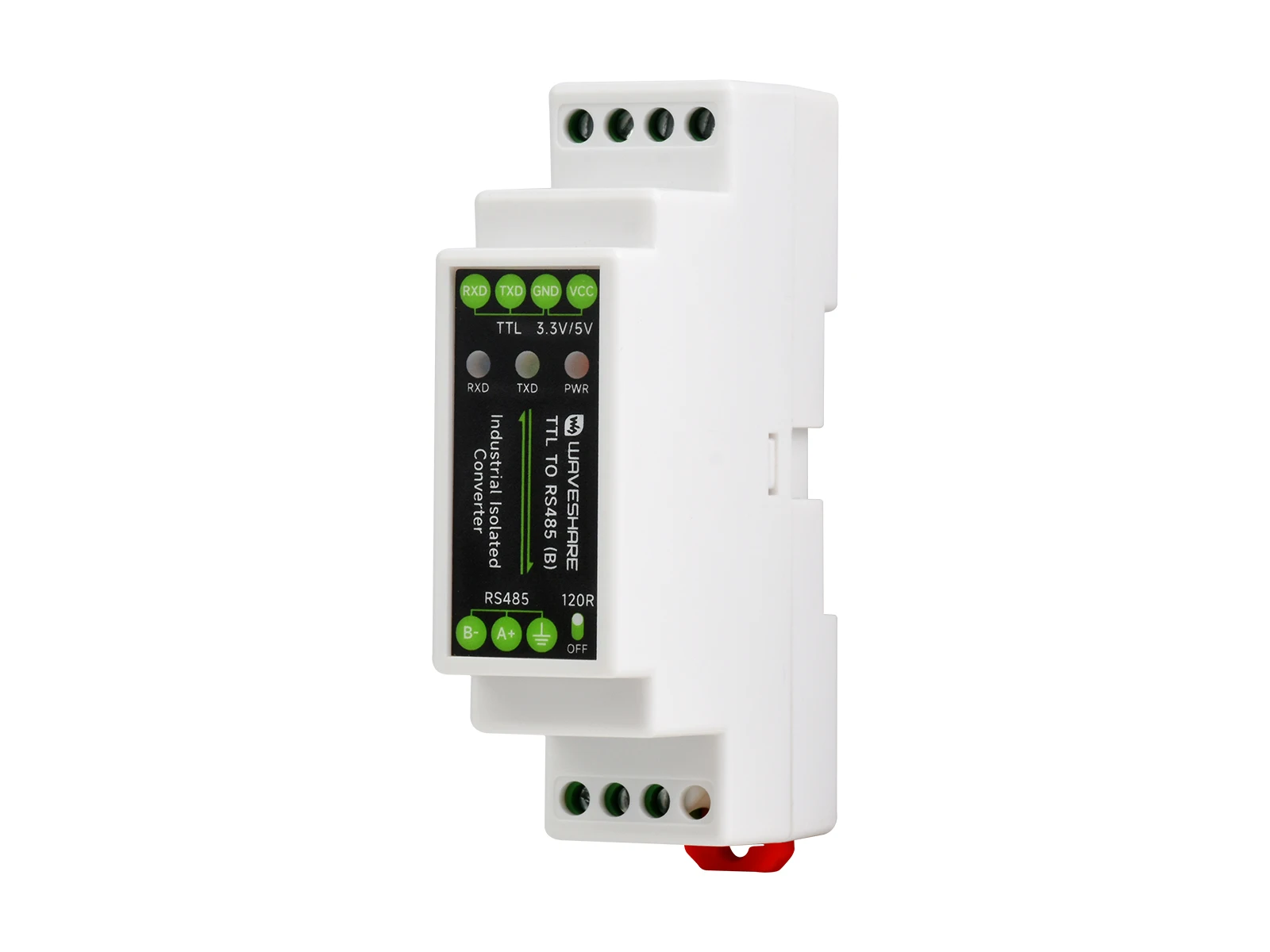 Оцинковый изолированный преобразователь waveshare rail-mount ttl в rs485 - Фотография_6