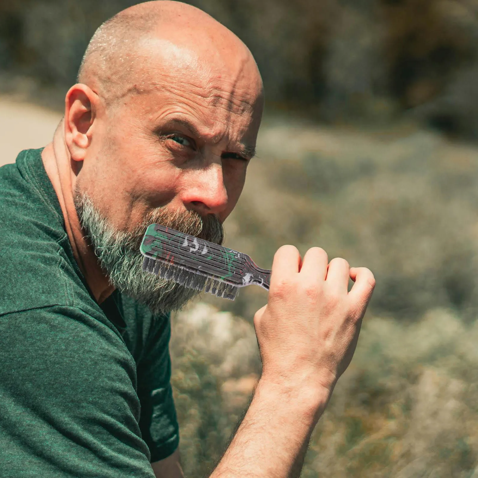 Измельченная щетка для волос - Фотография_3