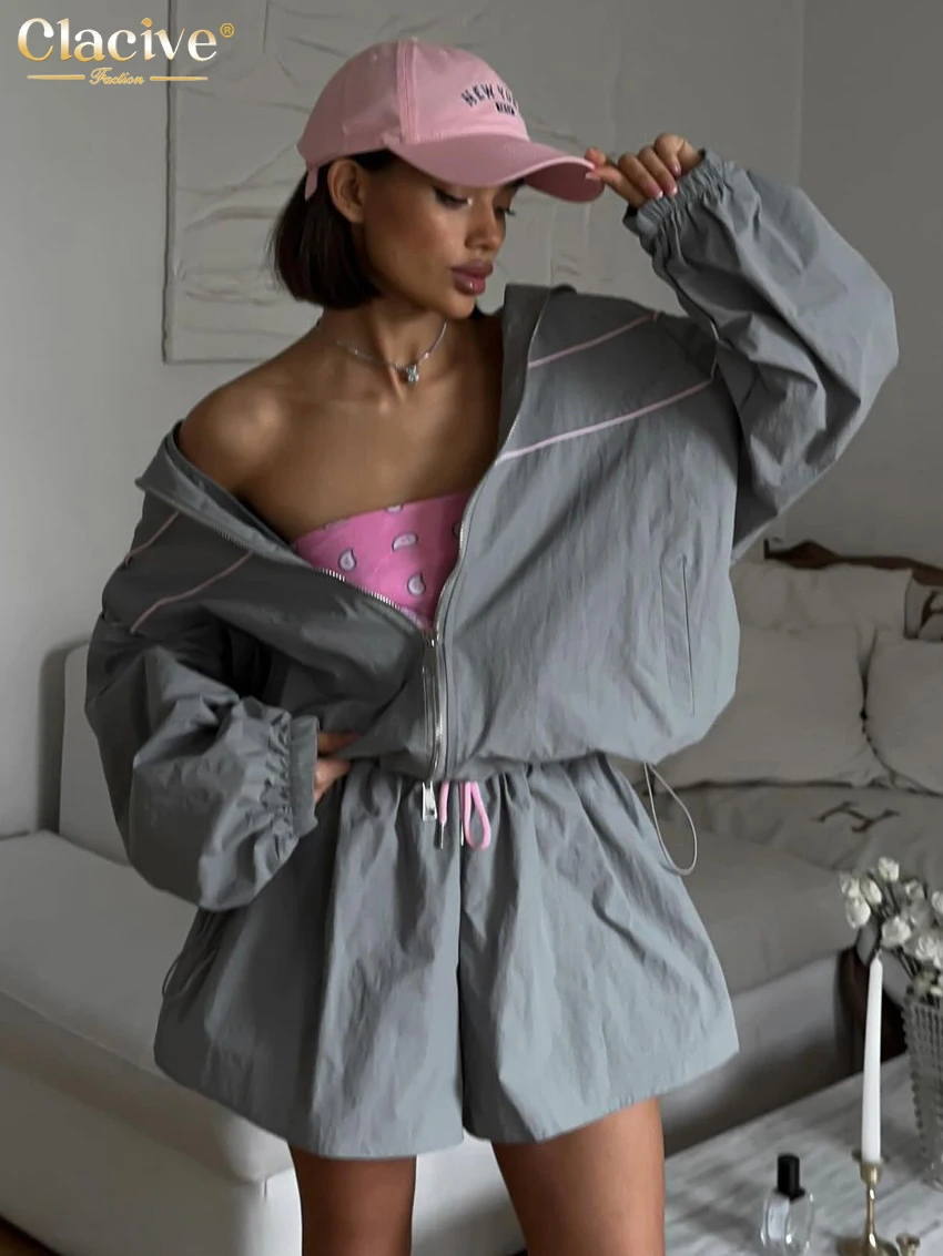 Clacive fashion свободные серые - Фотография_2