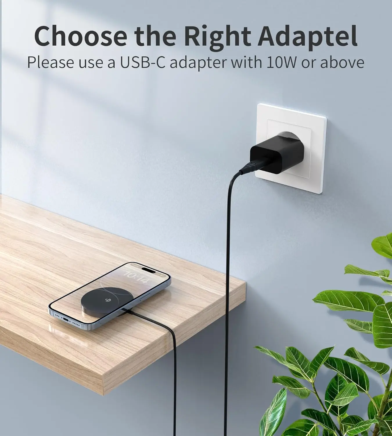 Магнитные беспроводные зарядные устройства usb c 15 вт - Фотография_4