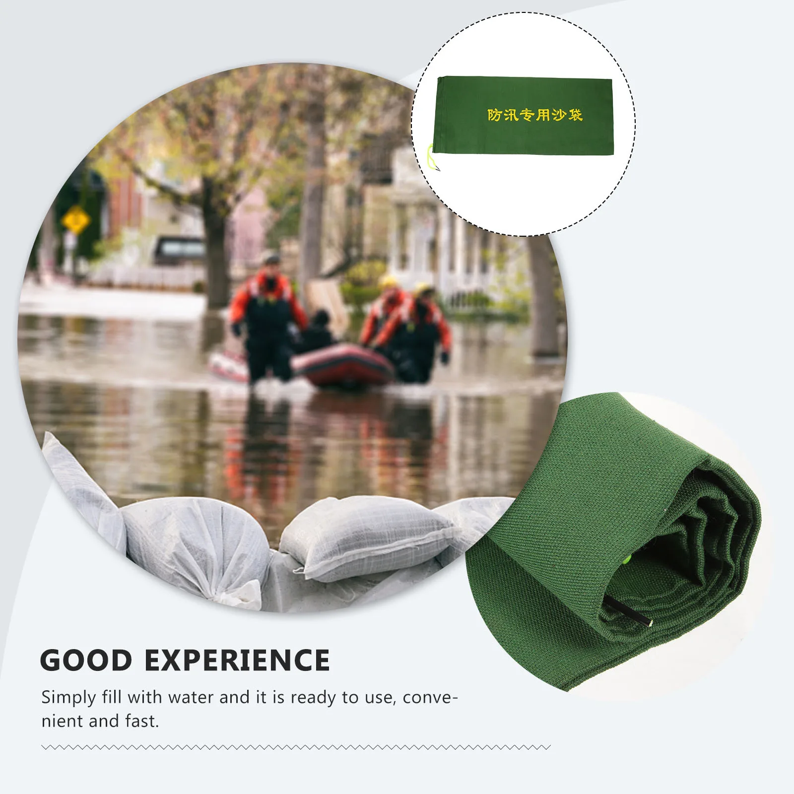 Мешки с песком для борьбы с наводнениями