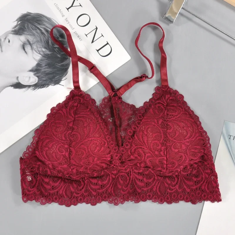 Французский сексуальный бюстгальтер с треугольной чашкой - Фотография_5