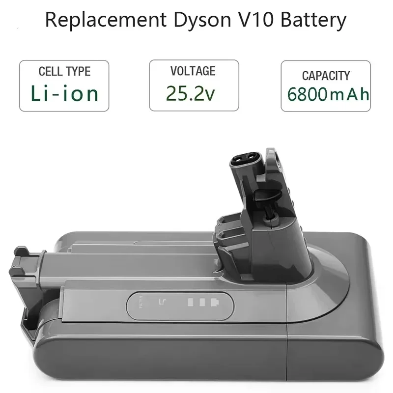 Для dyson v10 battery v10 animal - Фотография_4