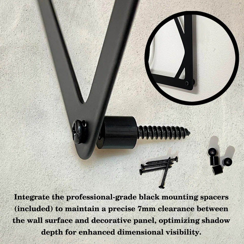 Изготовленный на заказ металлический настенный декор с оленем и рыбой - Фотография_6