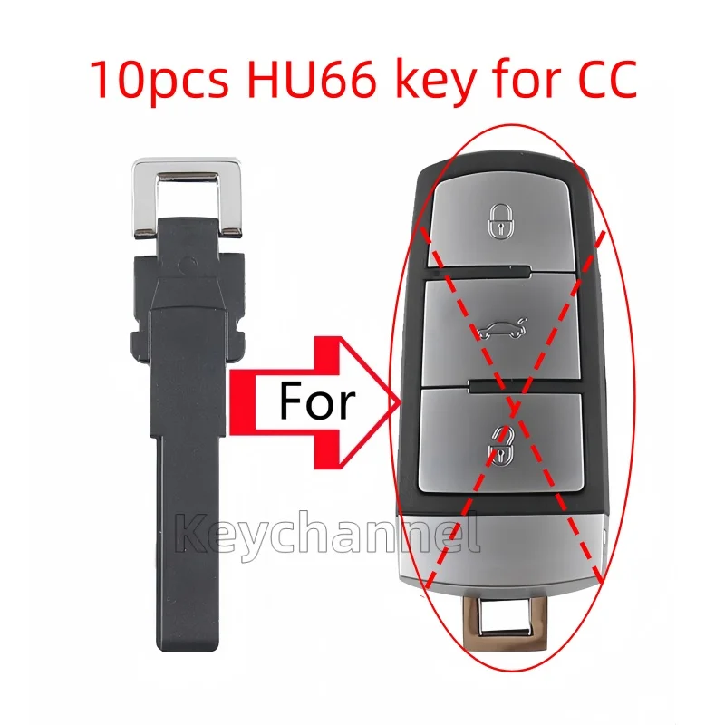 Hu66 автомобильный смарт-ключ лезвие