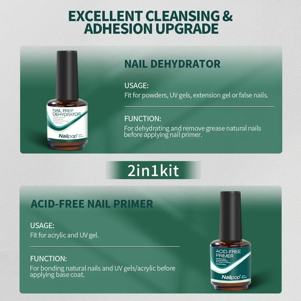 Дегидратор для ногтей nailpop и грунтовка - Фотография_3