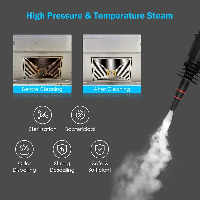 Ручной пароочиститель с многофункциональным - Фотография_6