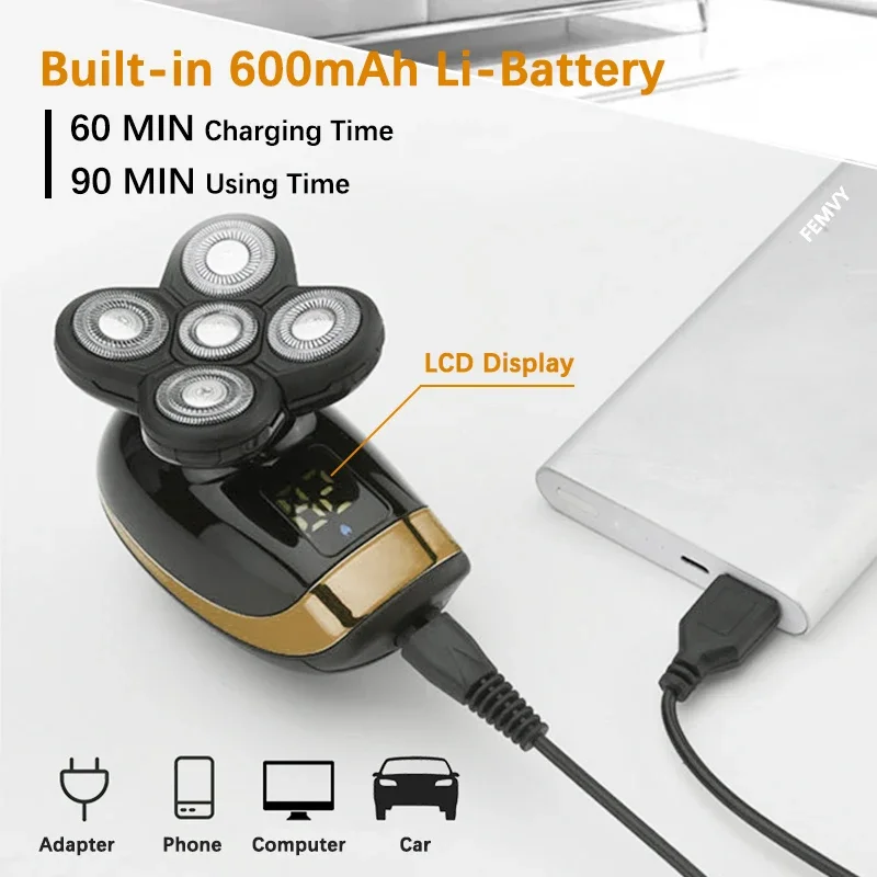 5 в 1, электробритва - Фотография_6