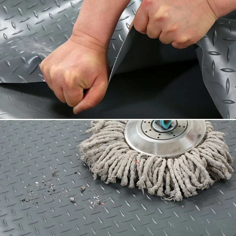 Пластиковый коврик из пвх с говяжьими сухожилиями для лестниц мастерской - Фотография_6