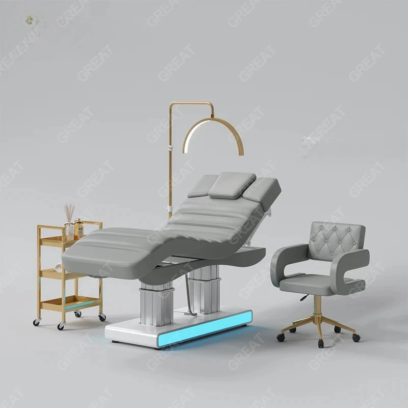 Роскошный сверхмощный массажный стол и кровать для салона - Фотография_6