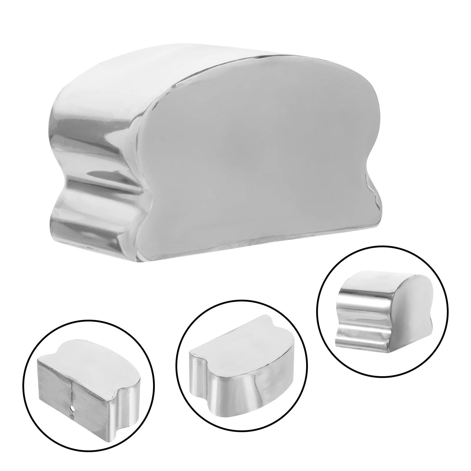 Торцевая заглушка для перил из нержавеющей стали в форме подковы - Фотография_2