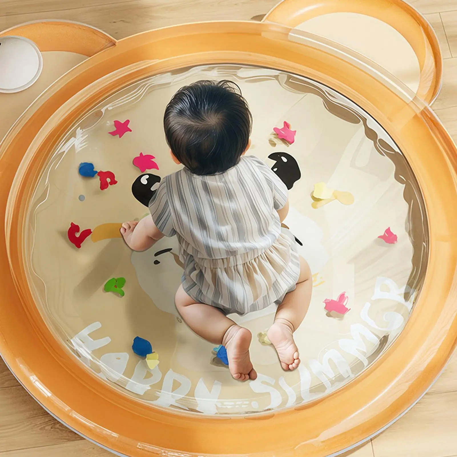 80 см надувной детский водный игровой коврик для младенцев - Фотография_2