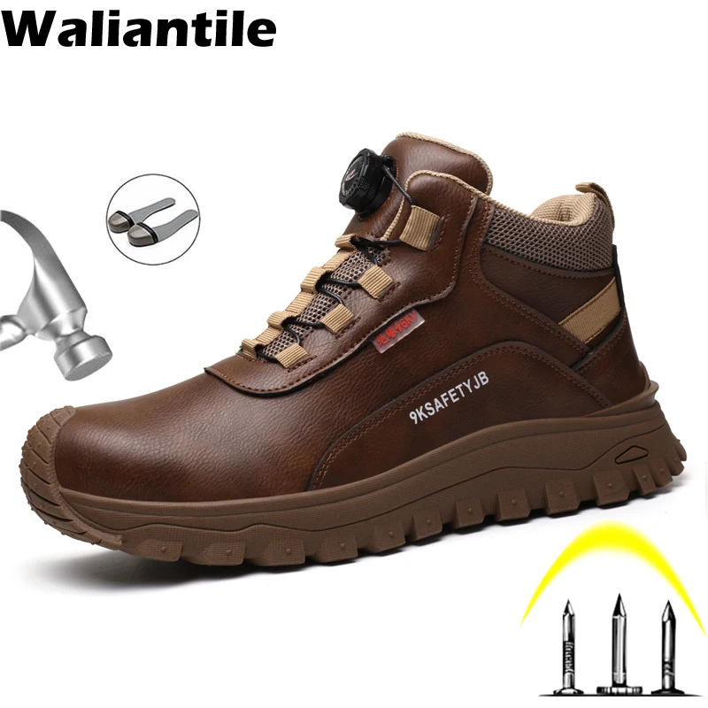 Мужские защитные ботинки waliantile