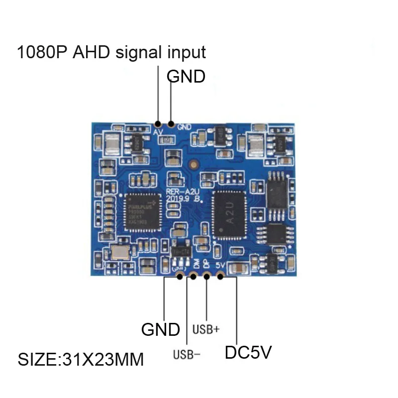 Модуль ahd в usb cvbs s видео в - Фотография_2