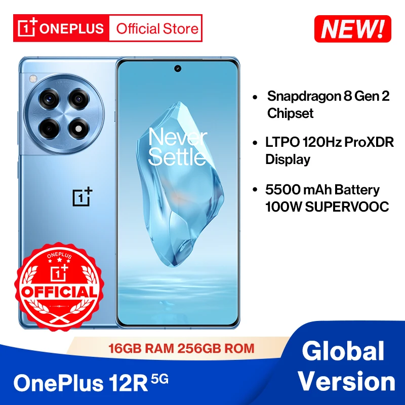 Мировая премьера oneplus 12r