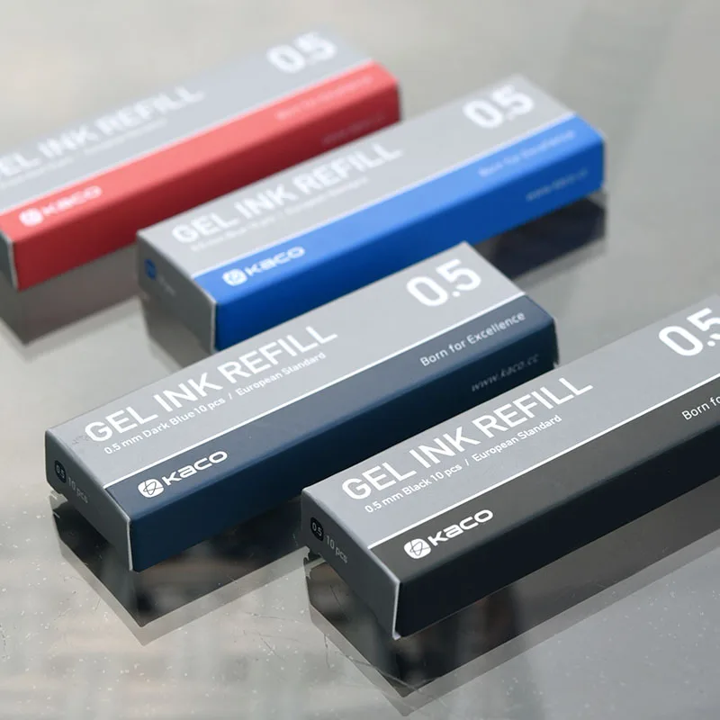 Стержни для гелевых ручек kaco 10 шт./кор. g2
