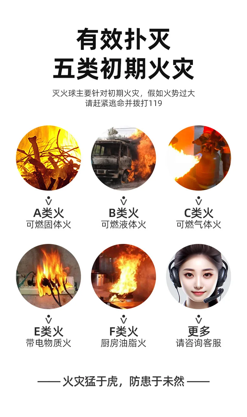 Сухая порошковая бомба для огнетушивания 0 - Фотография_5