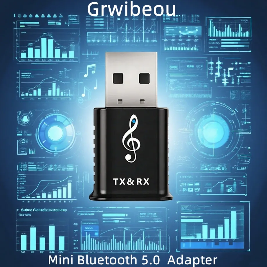 Новый 2 в 1 мини-передатчик bluetooth 5 - Фотография_2