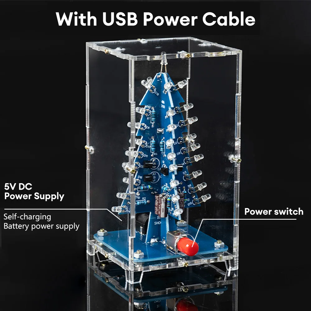 Diy 3d рождественская елка практика - Фотография_3