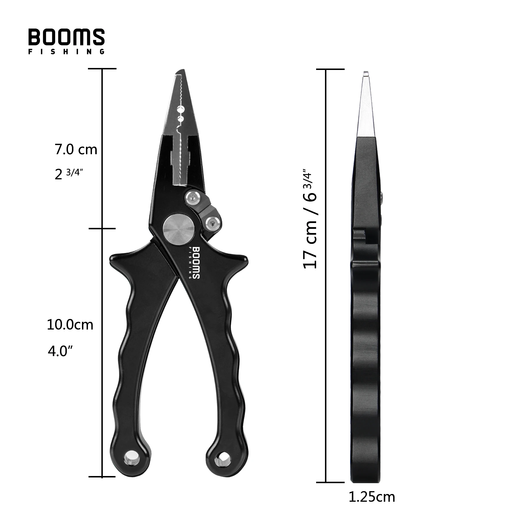 Рыболовные плоскогубцы booms fishing x07 из твердого алюминиевого сплава - Фотография_6