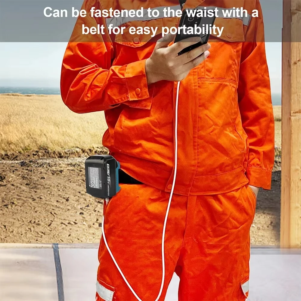 Для makita 18 в с usb и держателем - Фотография_4