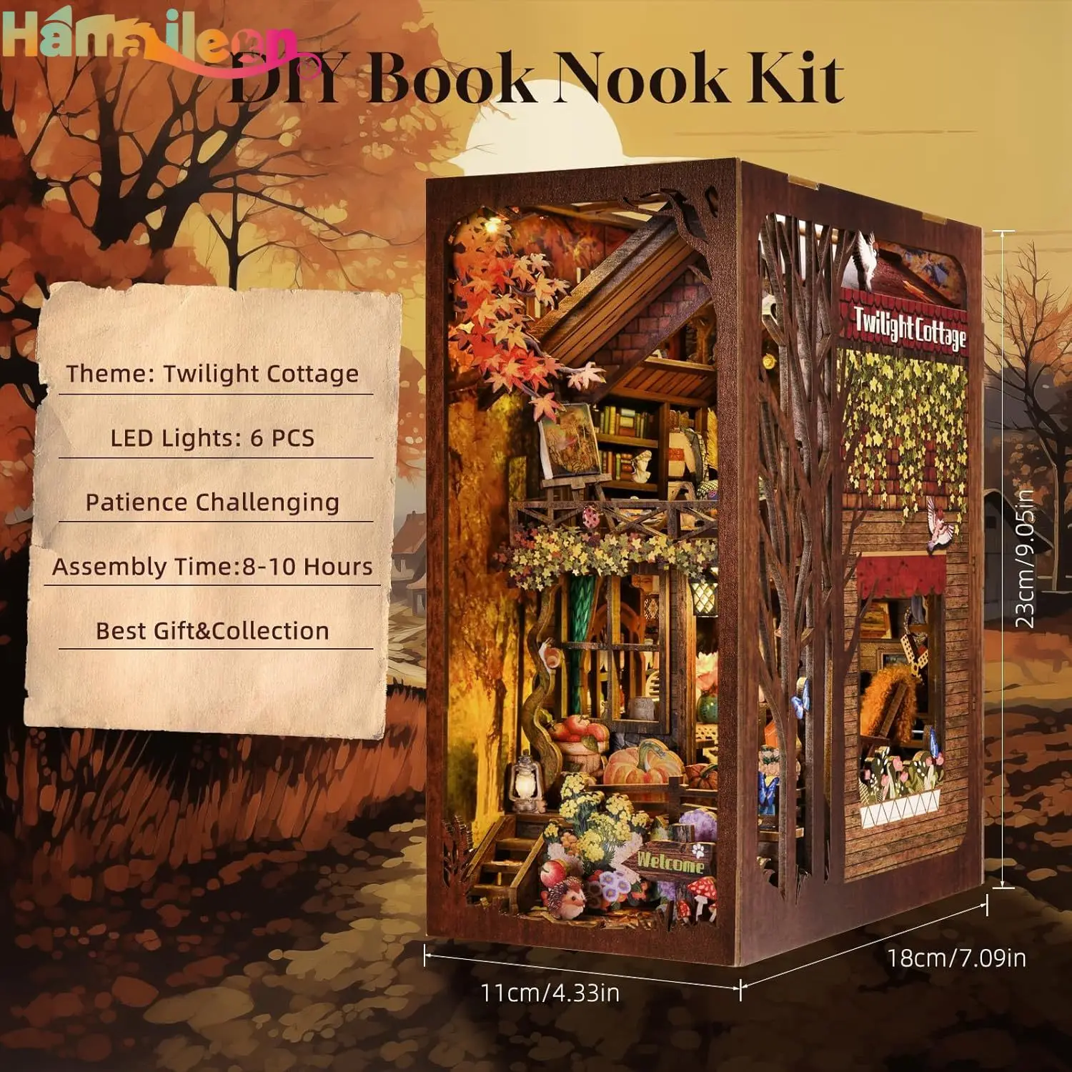 Hamaileon 3d книжный уголок - Фотография_3