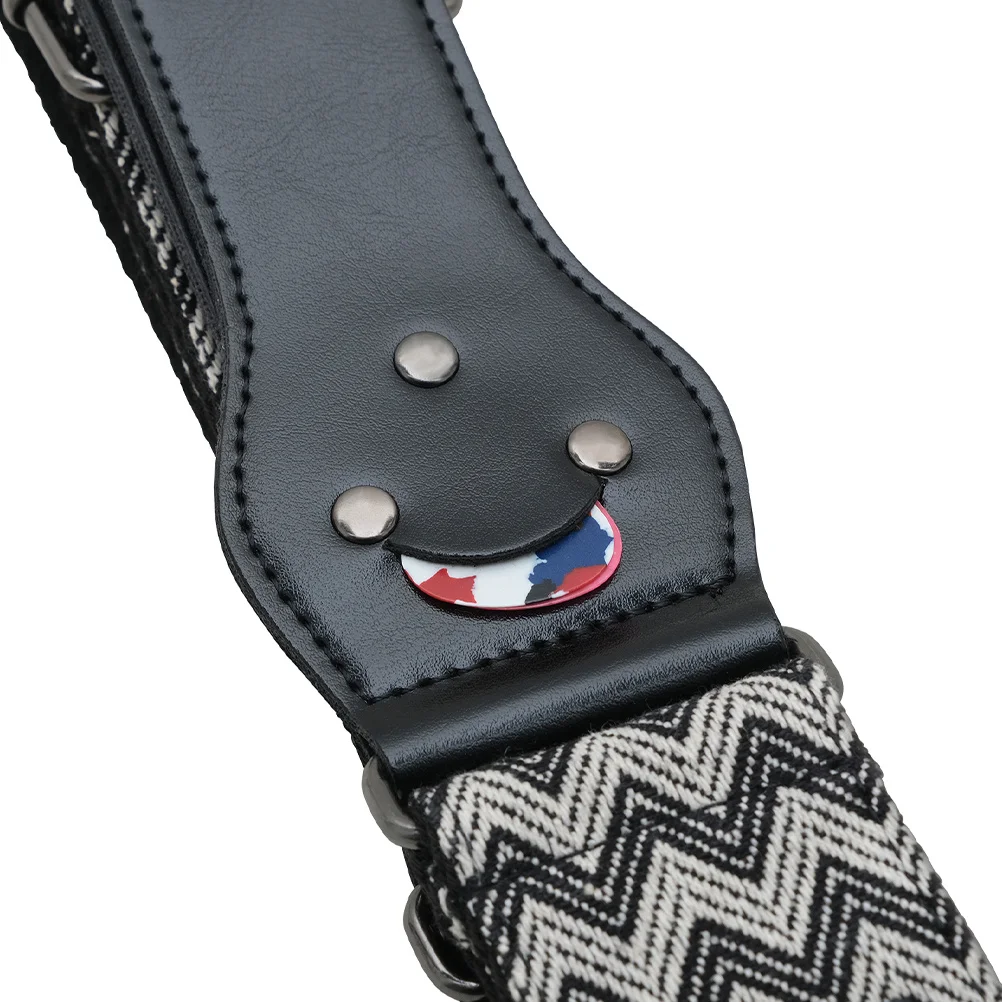 Регулируемый широкий гитарный ремень - Фотография_4