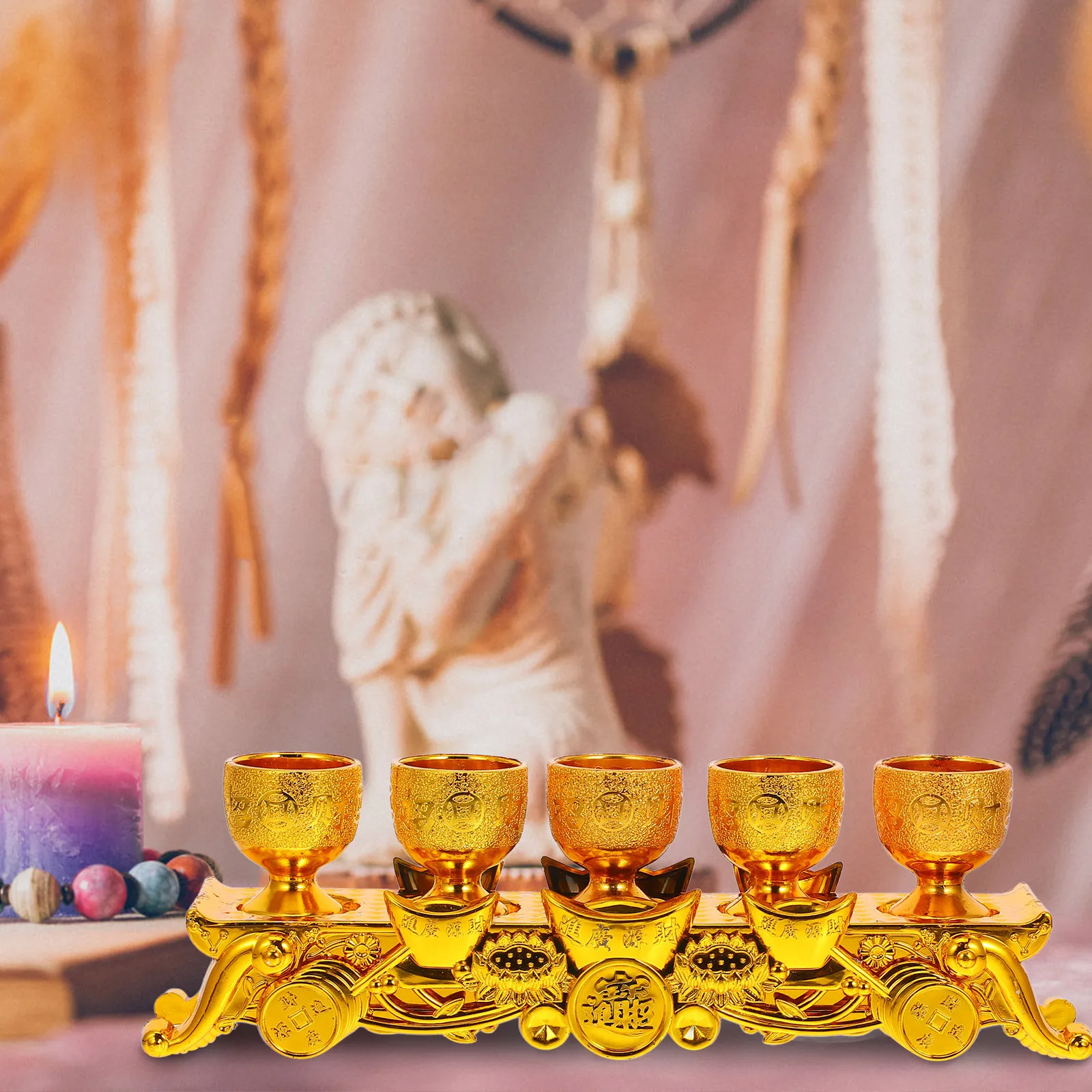 1 комплект, мини-тибетское буддийское предложение для поклонения - Фотография_4