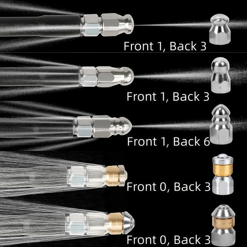 5 ~ 50м давление мойки канализации jetter комплект - Фотография_5