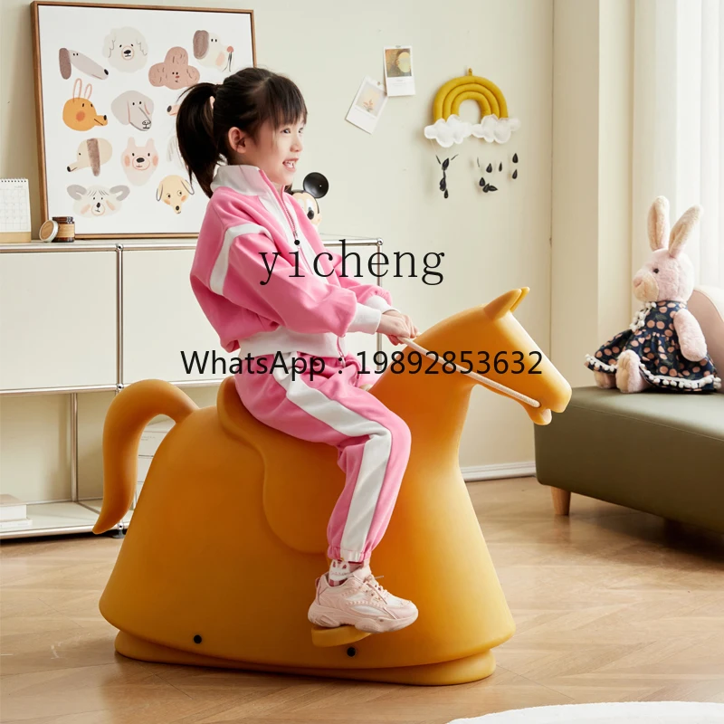 Zz детская лошадка-качалка - Фотография_4