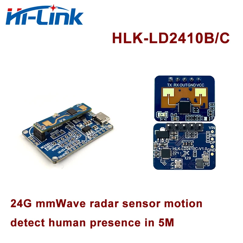 Hi-link mini size ld2410 5v 24g