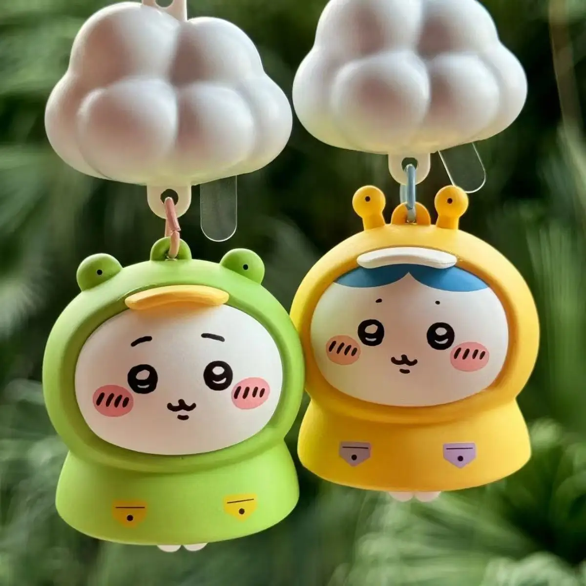 Брелок с подсветкой chiikawa raincoat series-cute usagi hachiware abs пвх