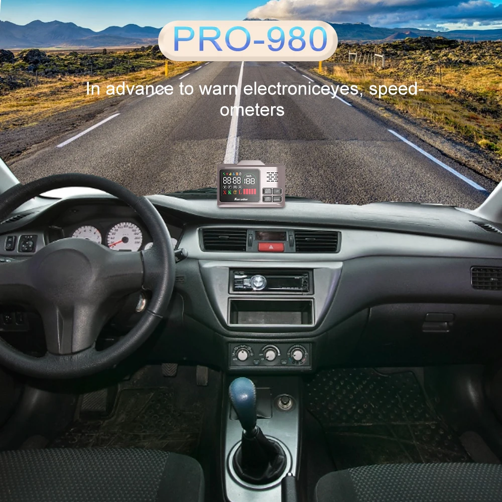 Karadar pro980 автомобильный радар-детектор - Фотография_5