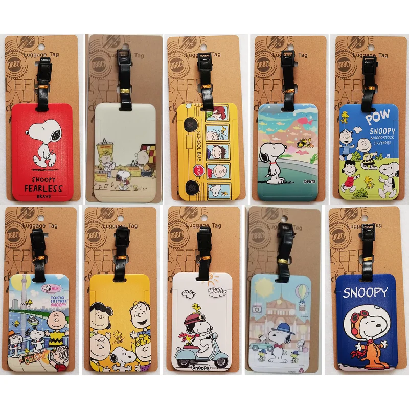 Snoopy модные багажные бирки модные - Фотография_2