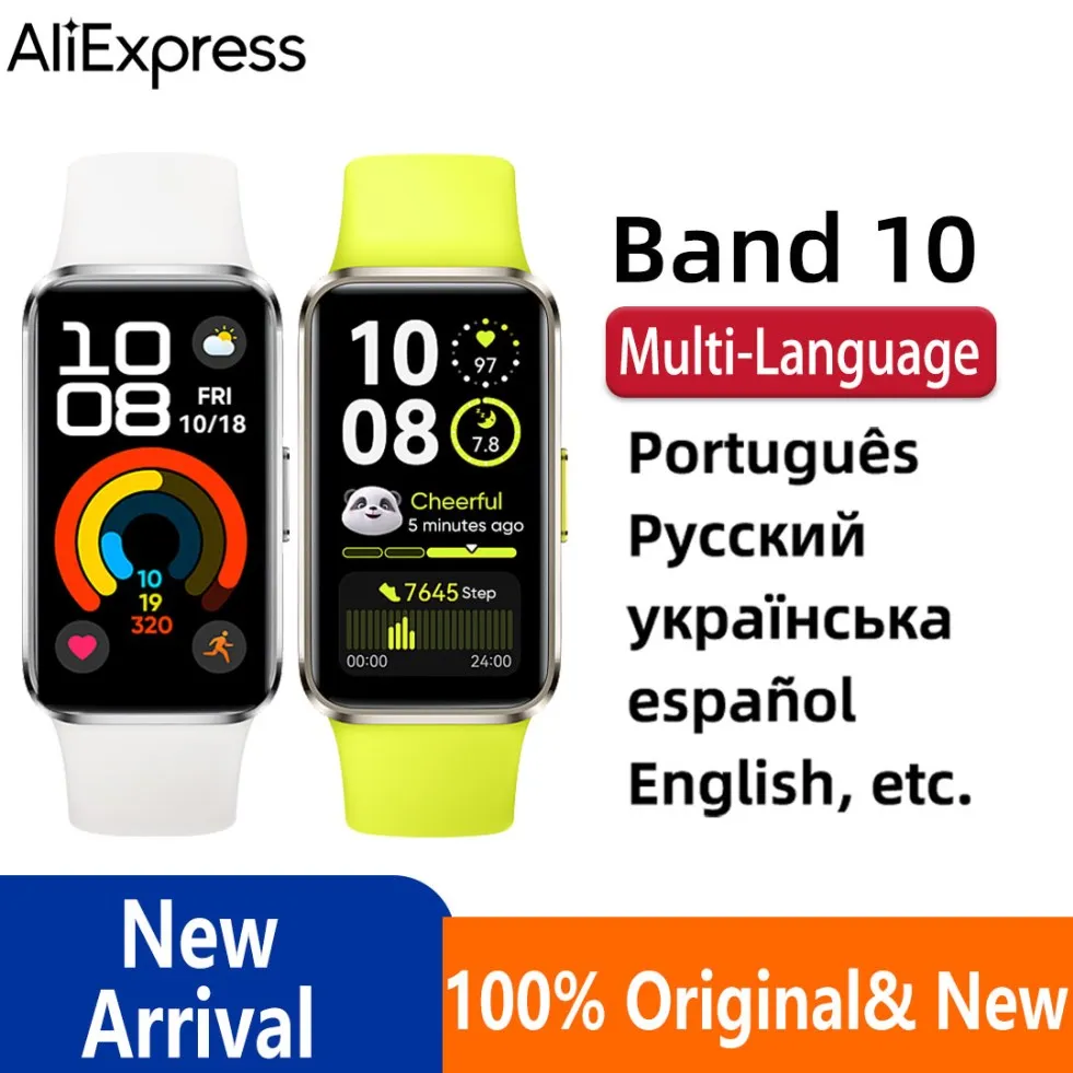 Новые умные часы huawei band 10 2025 года