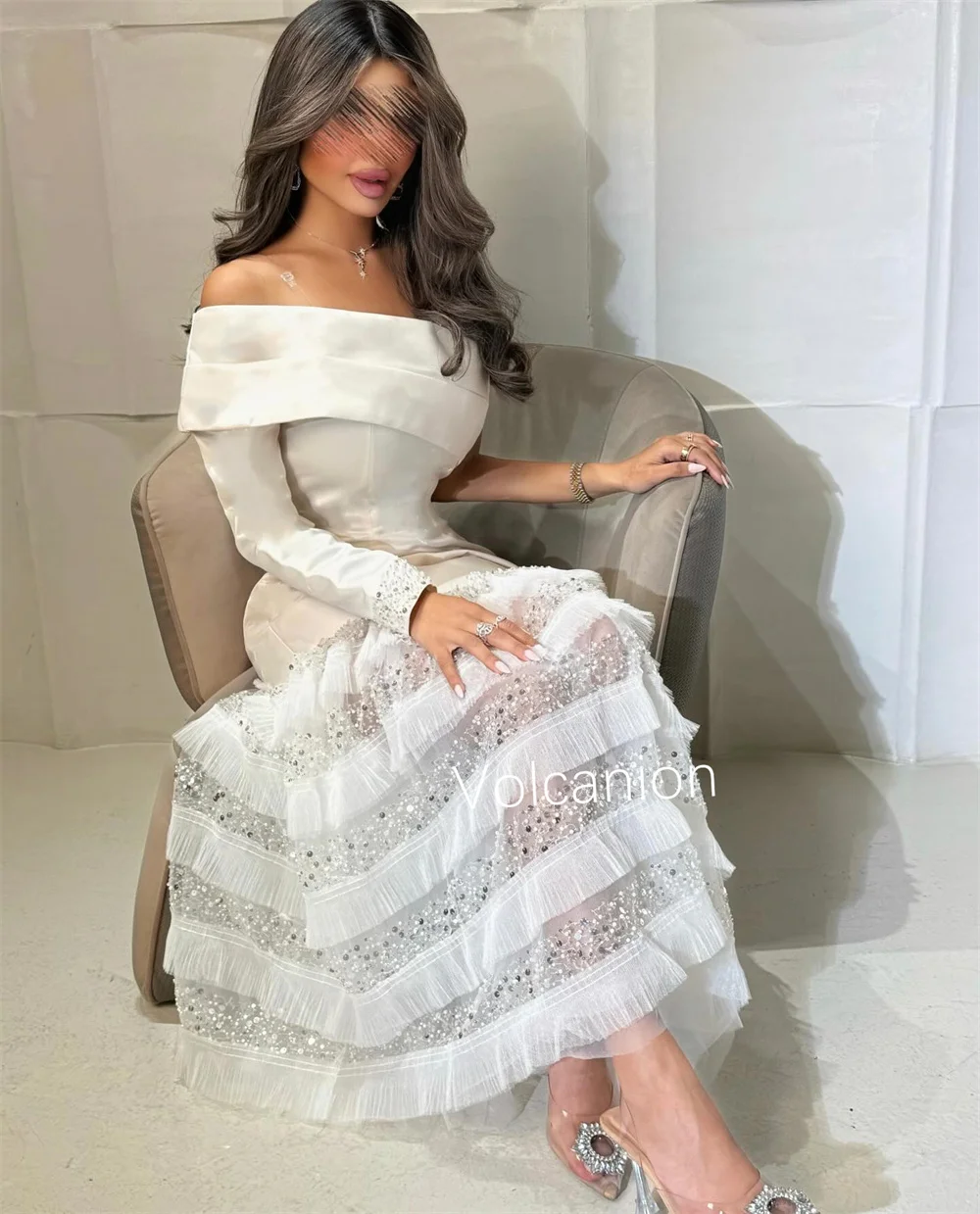 Изысканные трикотажные плиссированные - Фотография_6