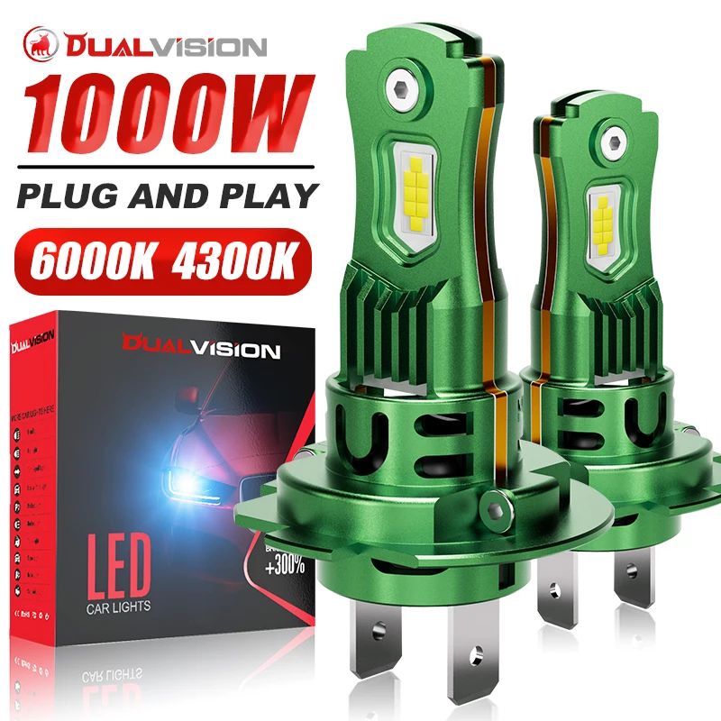 1:1 h7 led canbus light h1 h4 h11