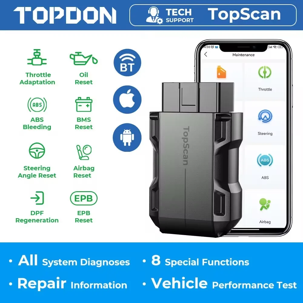 Сканер topdon topscan lite