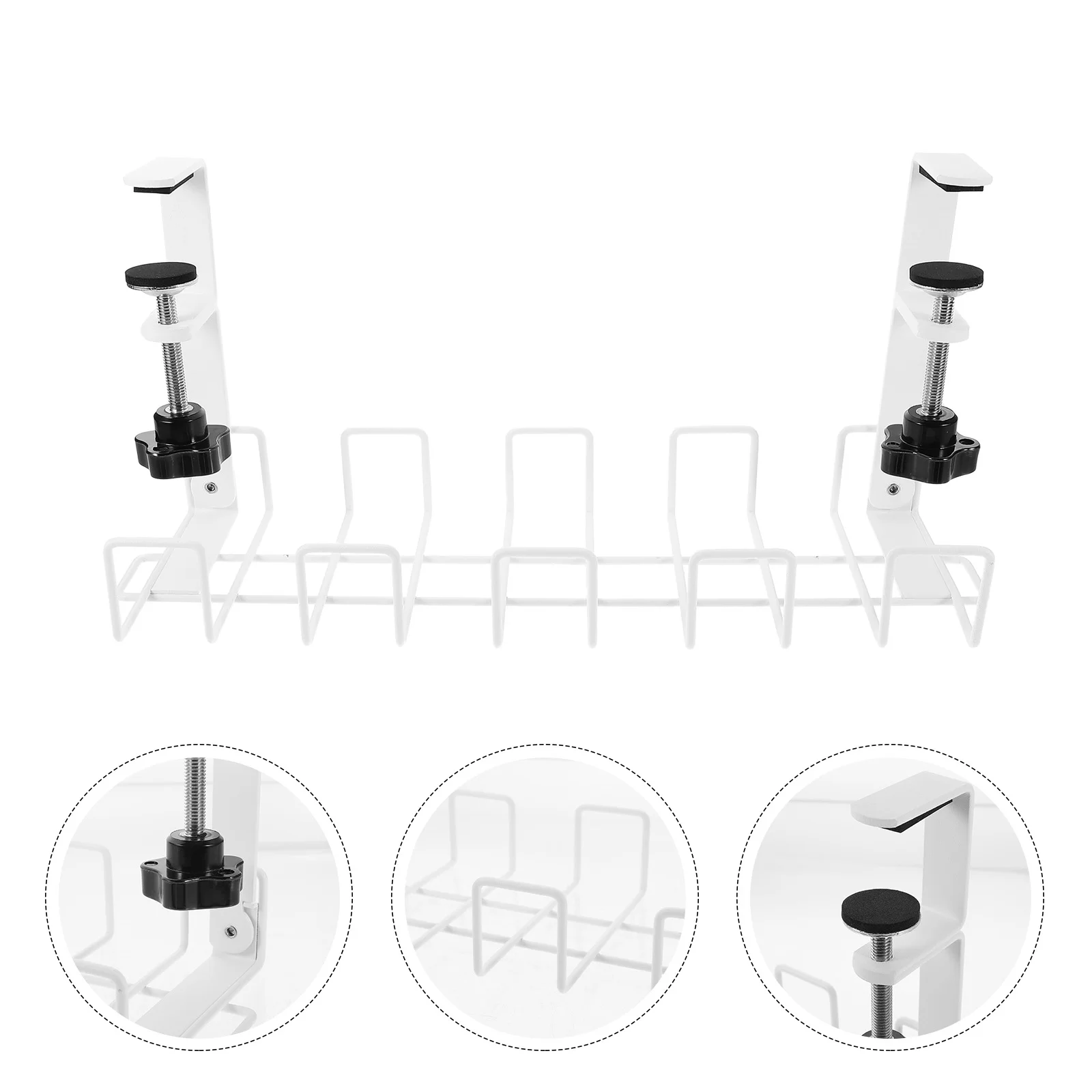 Белый лоток, полка для проволочного органайзера - Фотография_2