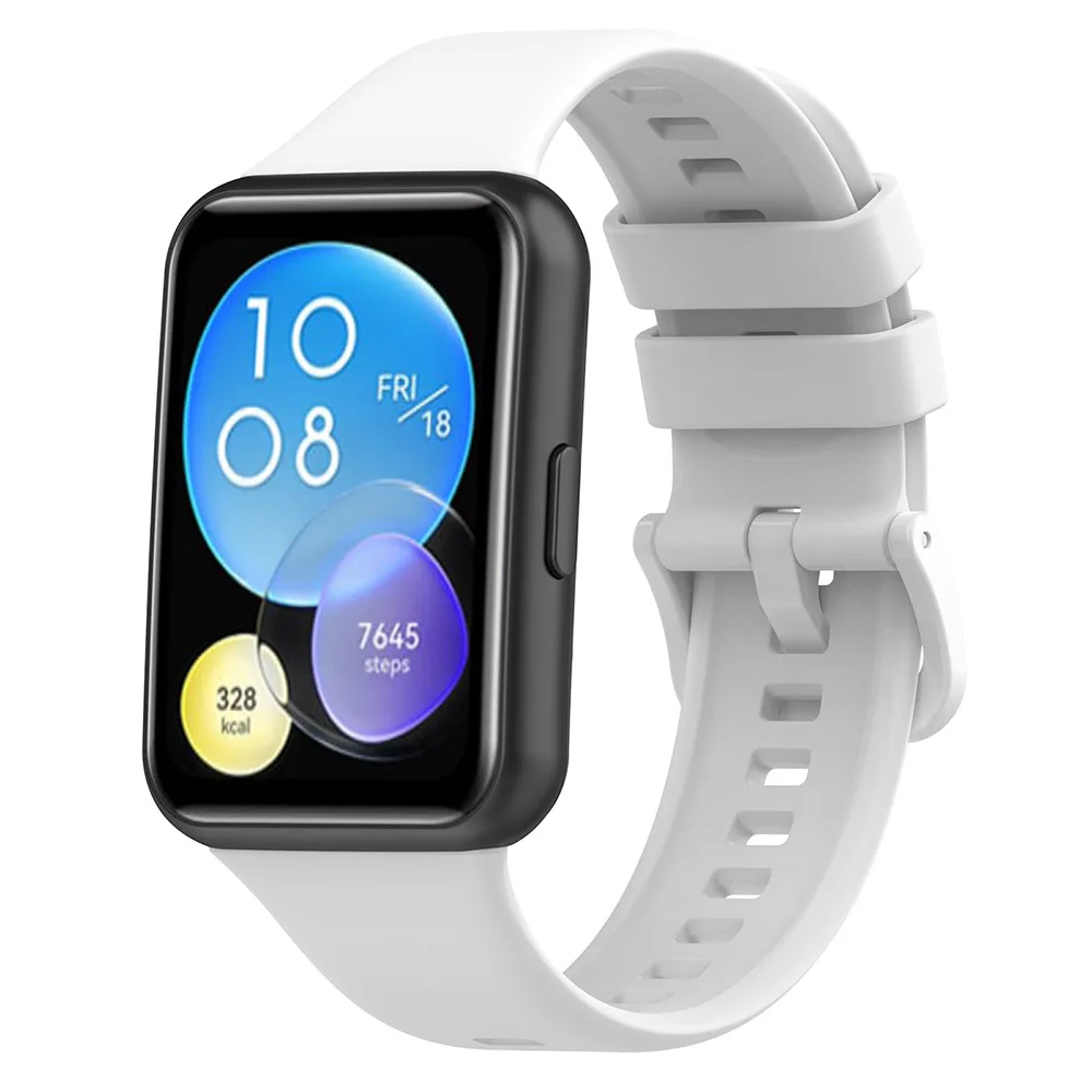 Силиконовый ремешок для часов huawei watch fit 2 fit2 - Фотография_4